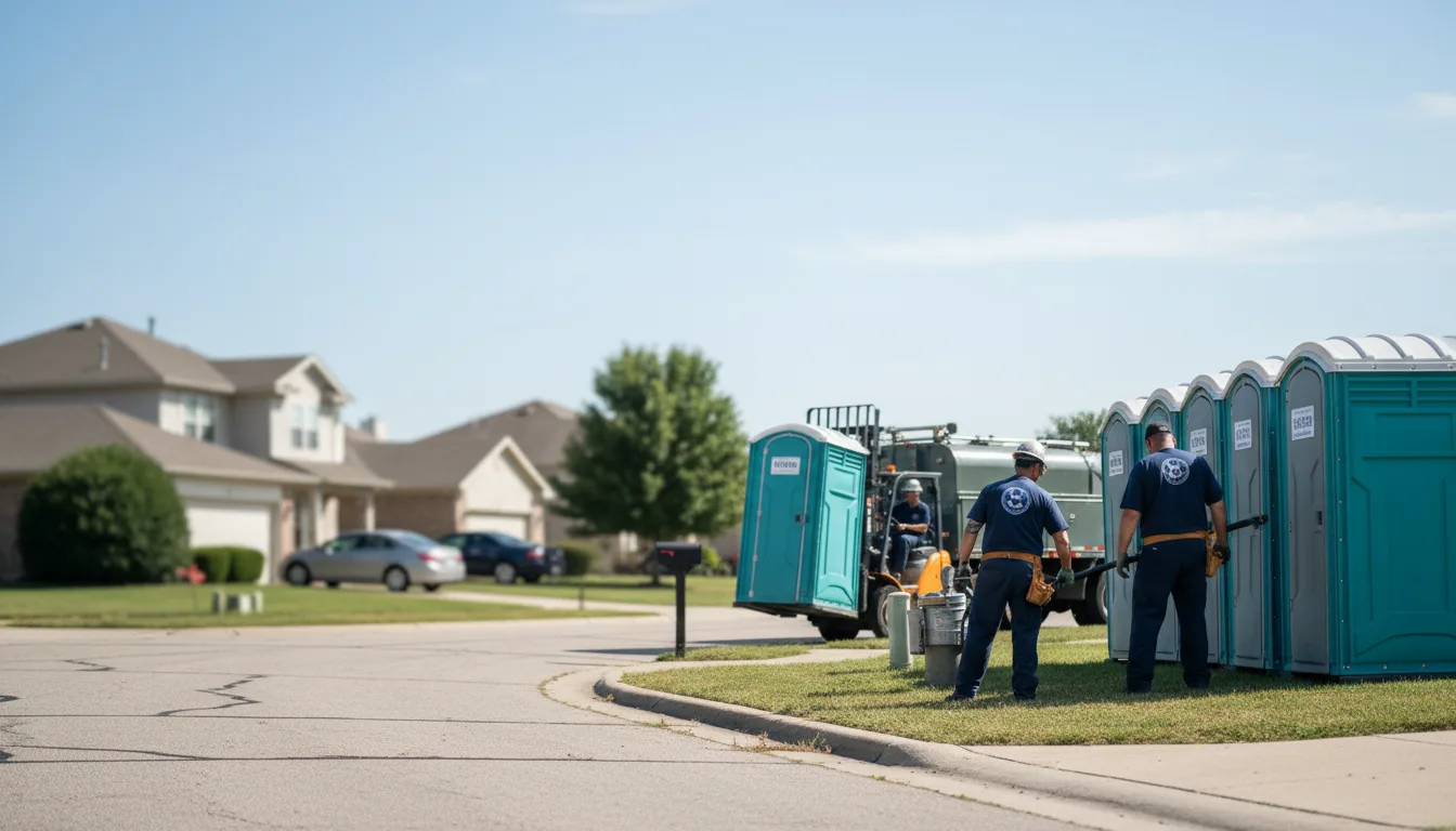 Porta Potty Rental in Colesburg, IA near me